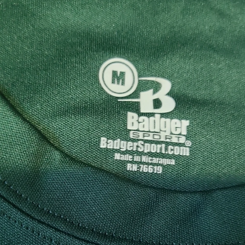 MSU SPARTANS Green Athletic Men's M Shirt GROW SERVE HONOR - Picture 4 of 6